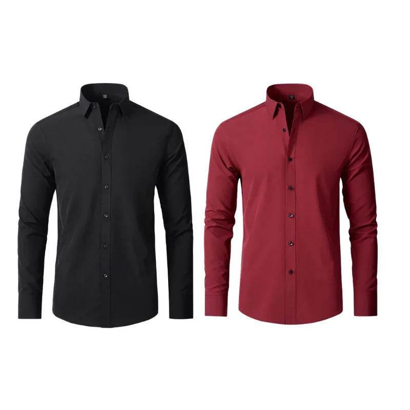 COMPRE 1 LEVE 2 | Camisa Social Ultra Elastech Anti amassados