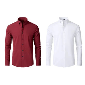 COMPRE 1 LEVE 2 | Camisa Social Ultra Elastech Anti amassados