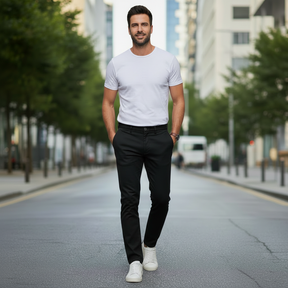 Calça Sarja Premium Retrô Masculina RPL - Kit 5 Unidades