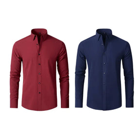 COMPRE 1 LEVE 2 | Camisa Social Ultra Elastech Anti amassados